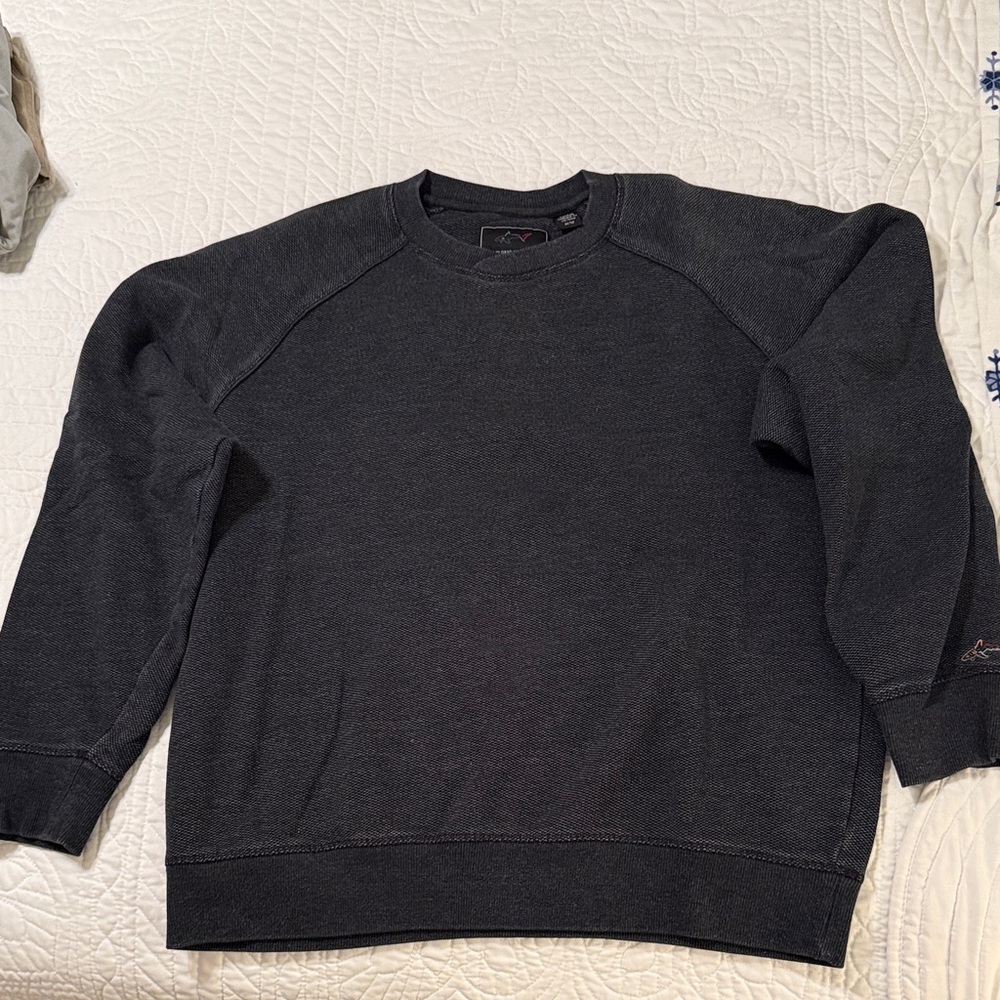 Greg Norman Men's Charcoal Sweater